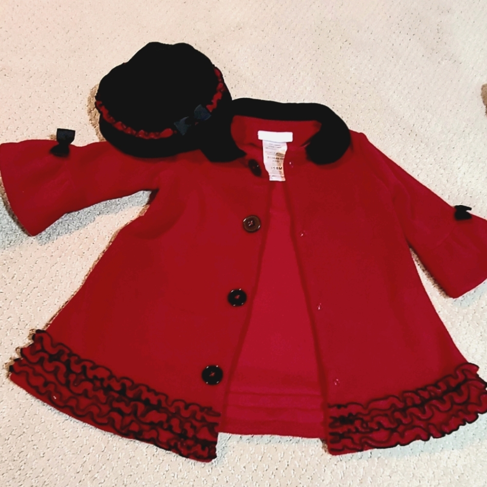 Bonnie Baby 2 piece coat set, 18 mo